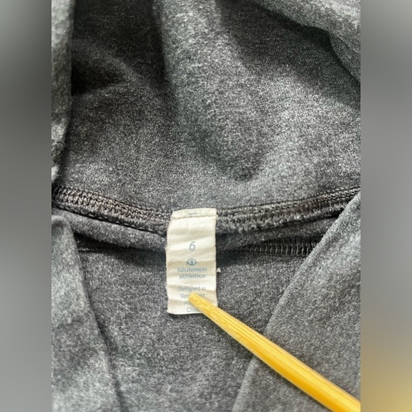 Lululemon Wunder Under Crop III
Heathered Black role down - Picture 6 of 6